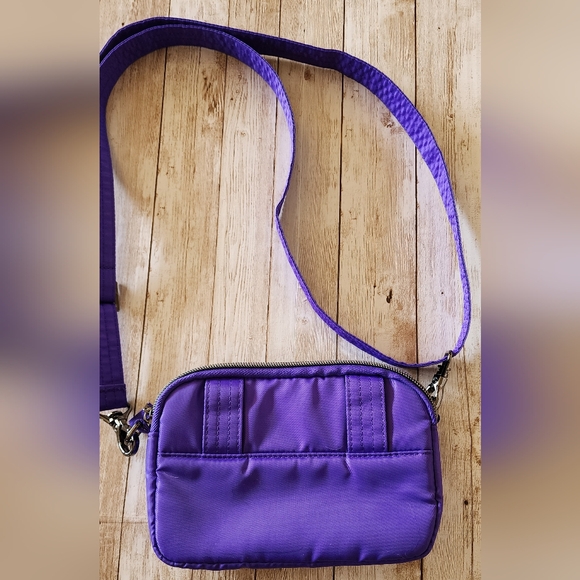 Lug Coupe SE Crossbody Bag Convertible Belt Fanny Pack Violet Purple Nylon NWOT - Picture 3 of 8